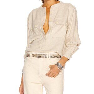 Isabel Marant Button Down Silk Shirt